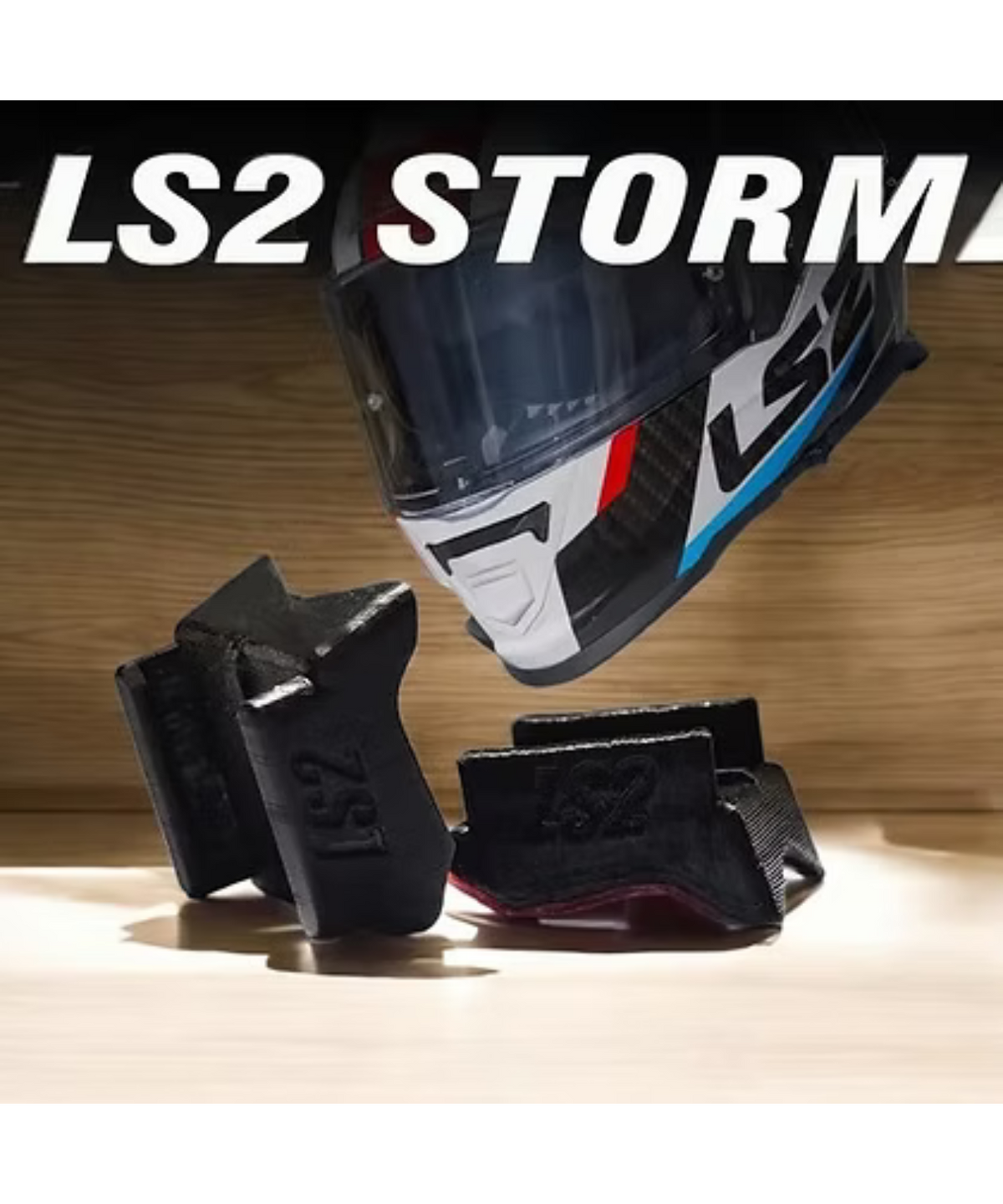 Motovibe India LS2 Storm / Assault - Chin Mount - Motovibe India