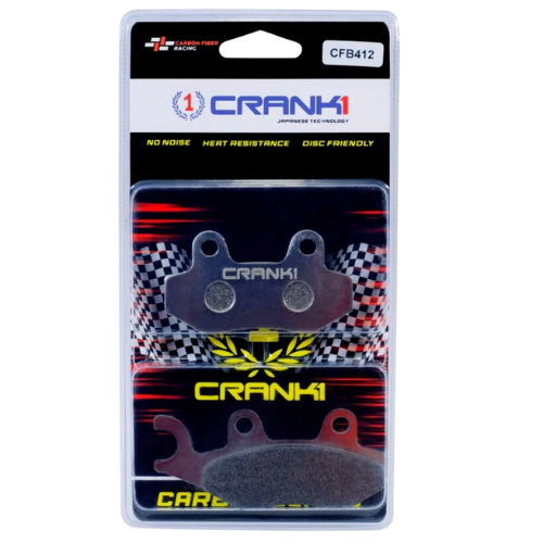 Crank1 Carbon Brake Pads for Triumph Street Twin 900 (2019-2022)