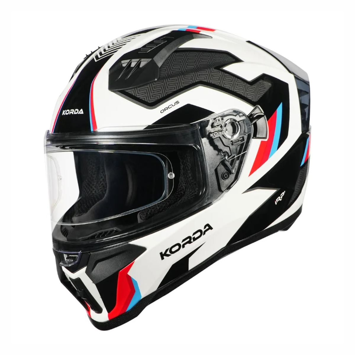 Korda EVO Orcus Helmet - Gloss White Blue Red