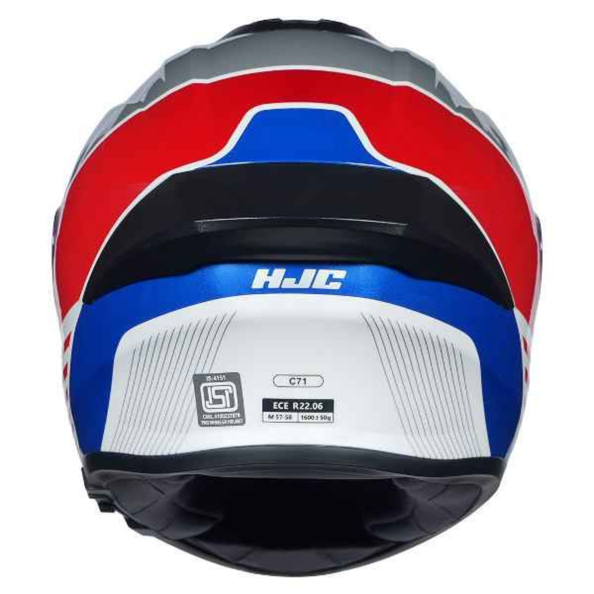 HJC C71 (C7X) Morix MC21 Helmet - White Blue Red - HJC