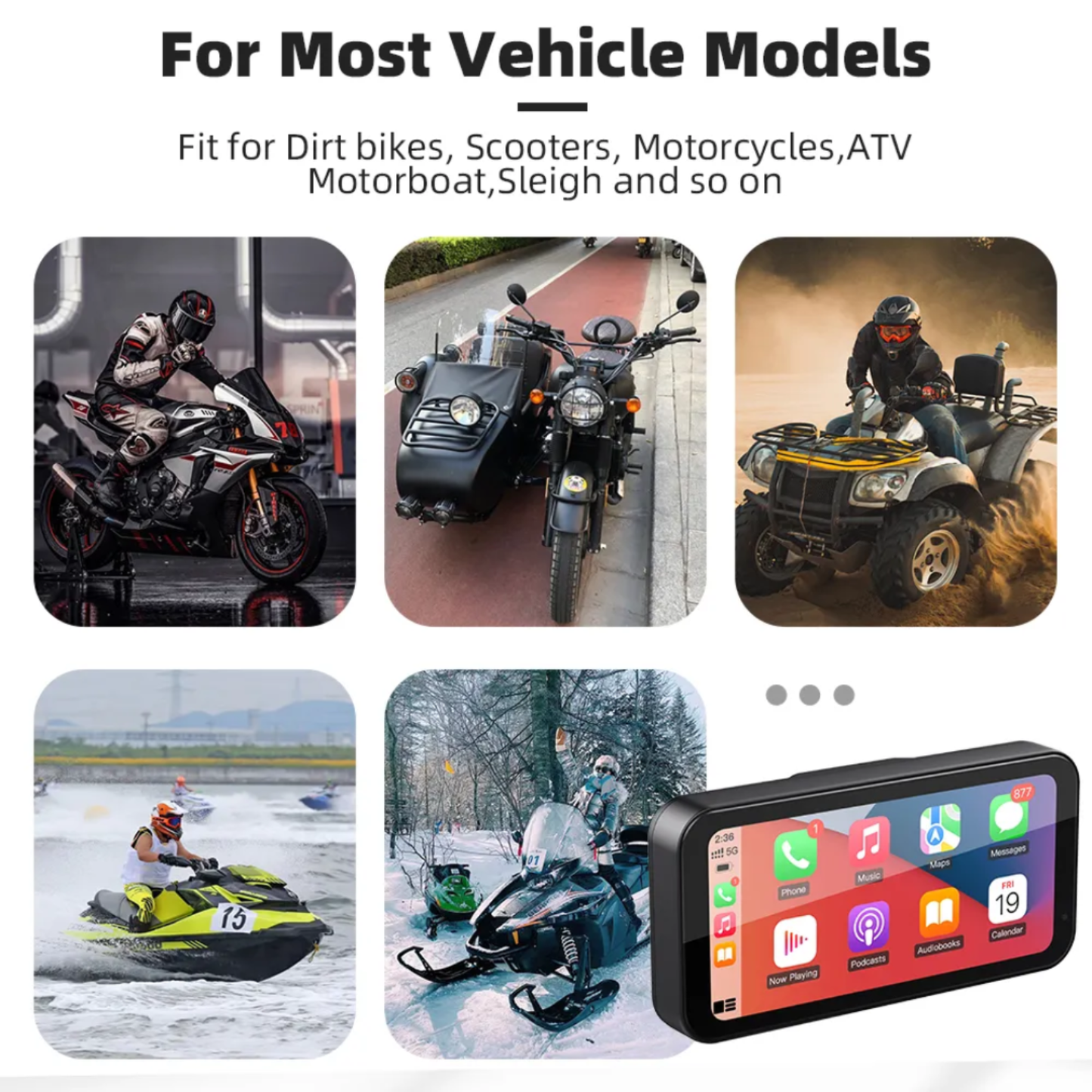 LBC Moto S3P Lite Universal Navigation Screen Only