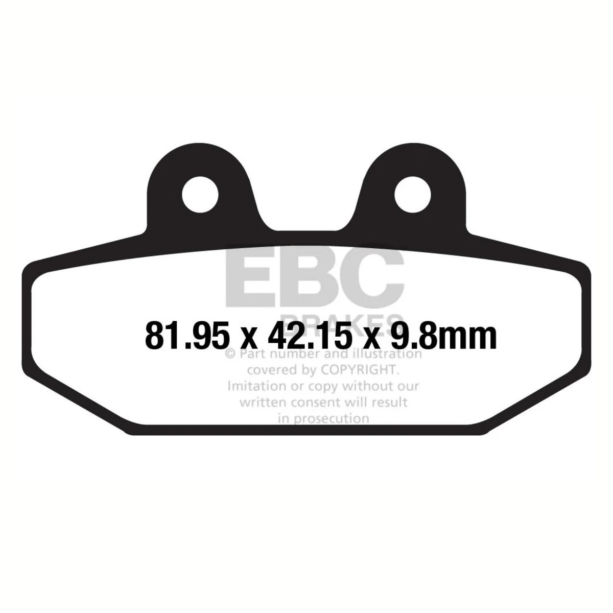 EBC Harley Davidson Softtail Classic (2018 Onwards) Fully Sintered Brake Pads - EBC Brakes