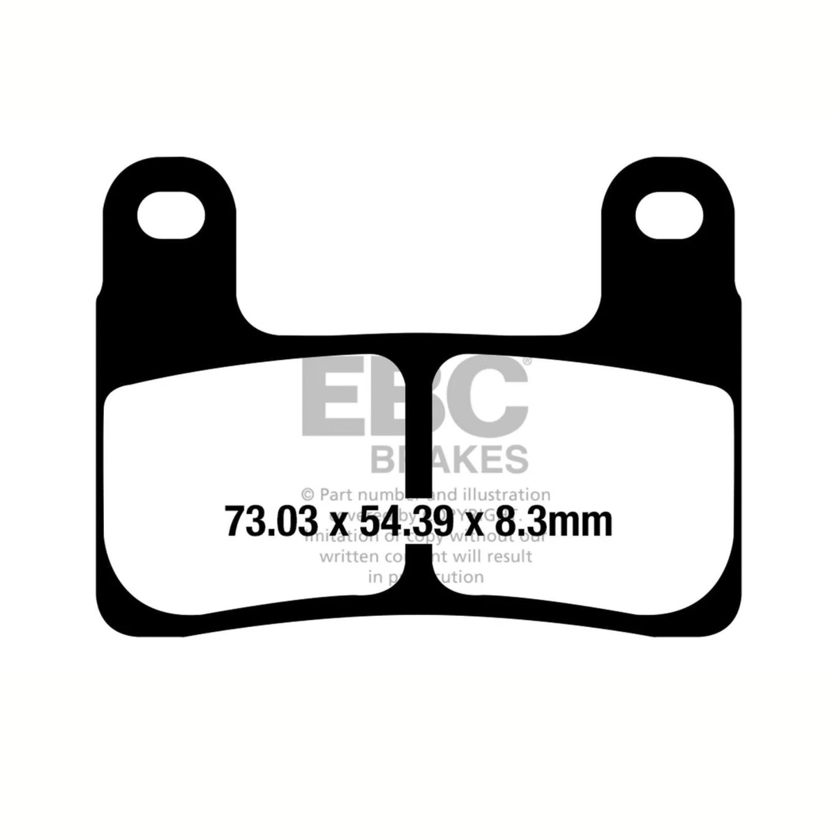 EBC BMW S1000 XR (2020-2021) Fully Sintered Brake Pads - EBC Brakes