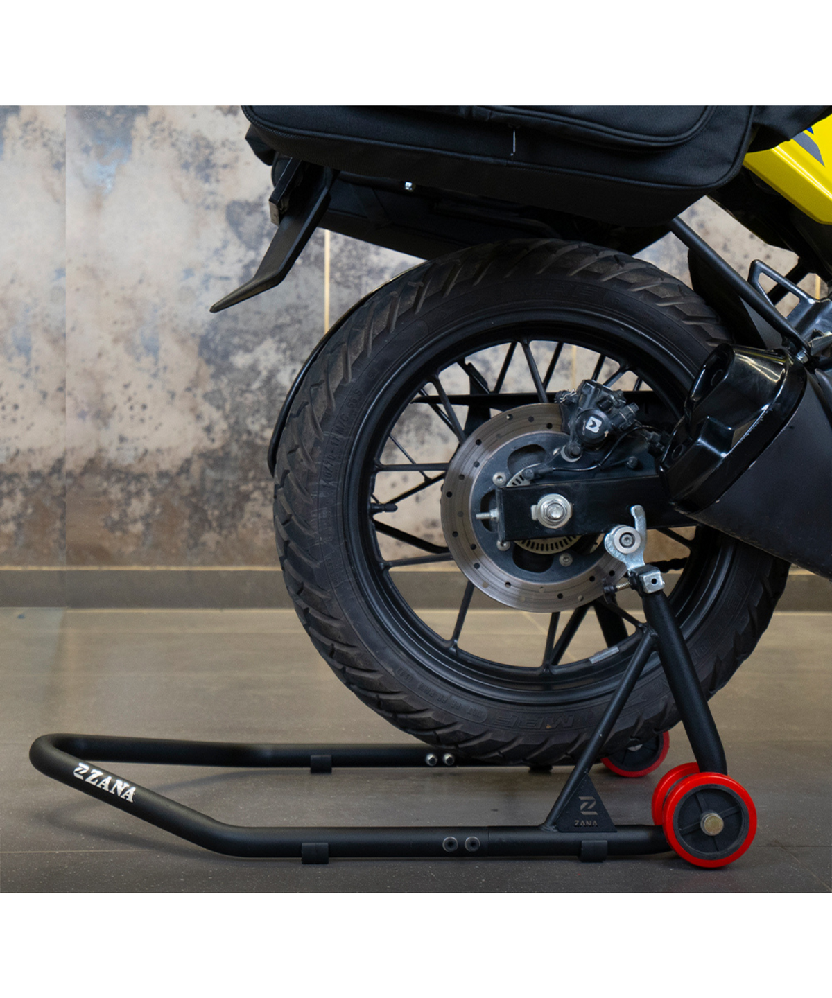 Zana Universal Paddock Stand Texture Matt Black - ZI-8114 - Zana