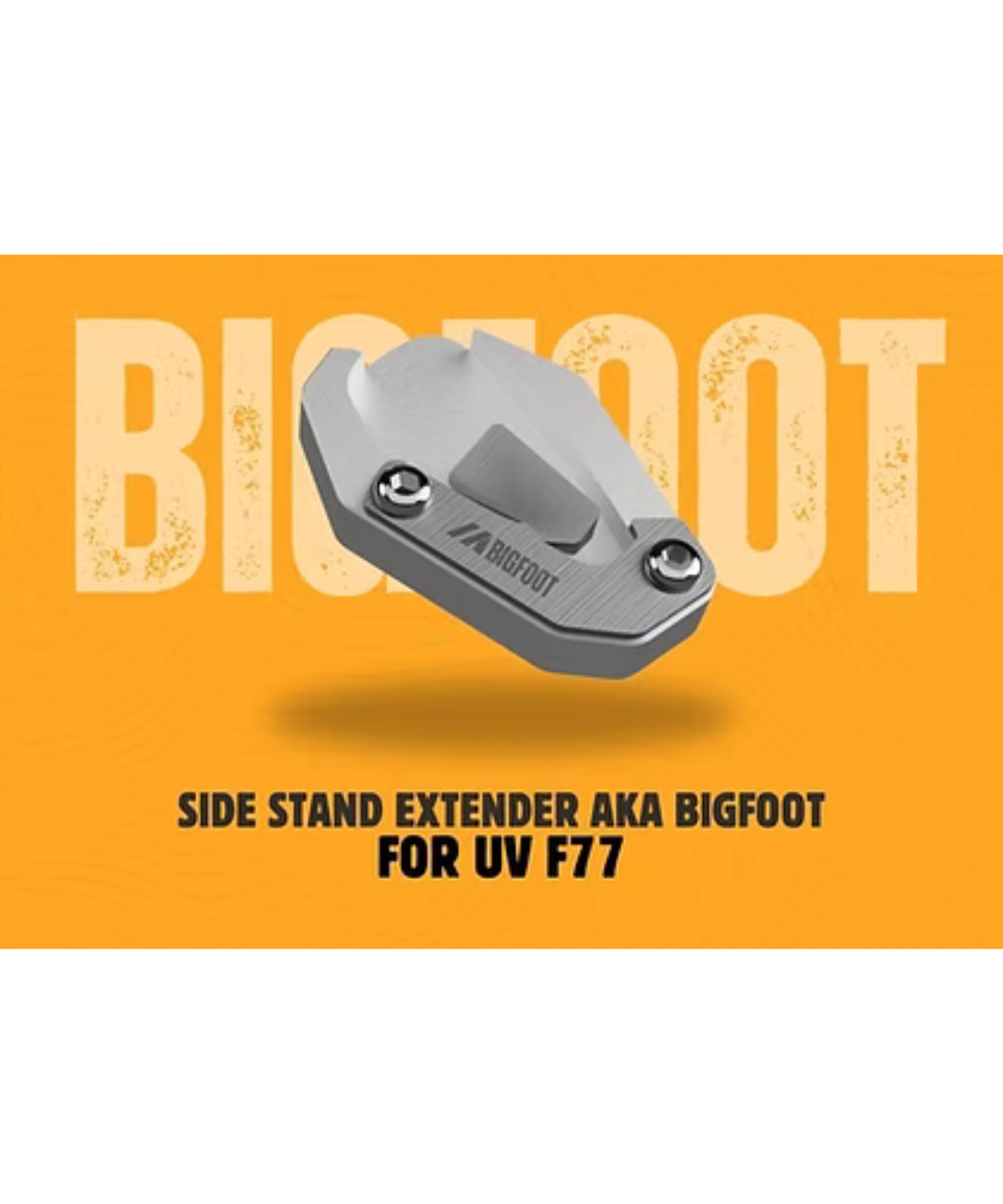 Motoverse Factory Customs Bigfoot Shoe Stand Extender for Ultraviolet F77 - MB-UL-F77