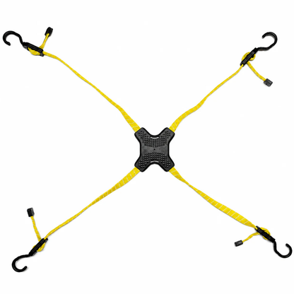Kolga Bros Crab Tie - Yellow Black