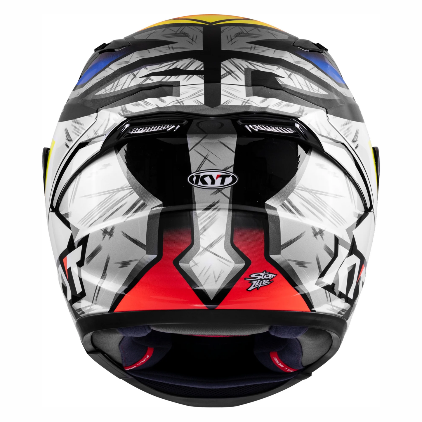 KYT Striker SV Runs Helmet - Gloss White