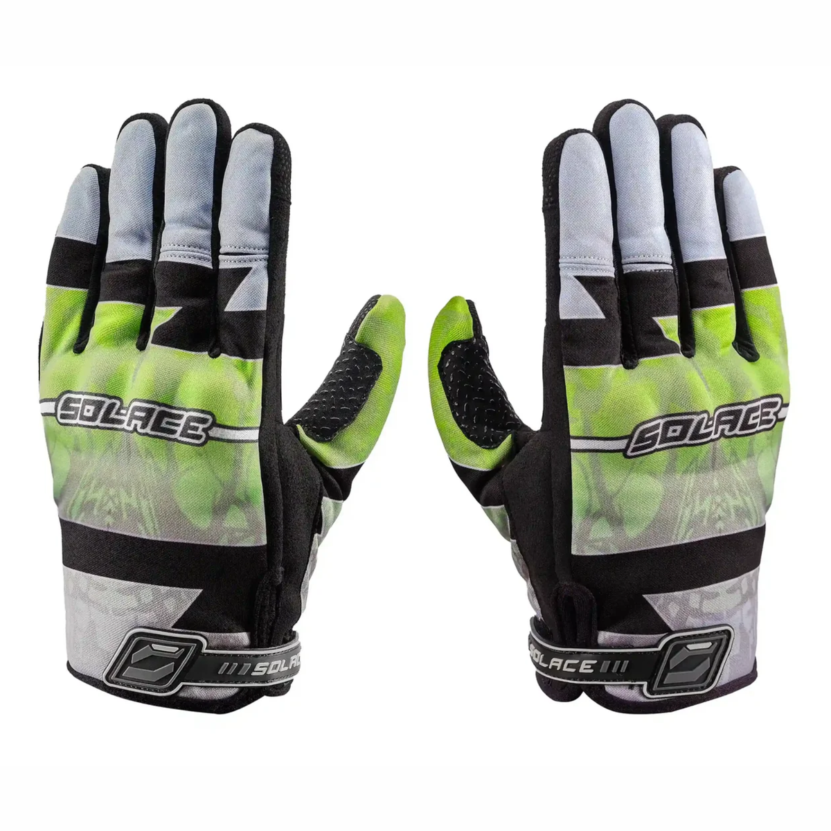 Solace Octane Off Road Gloves - Grey Green