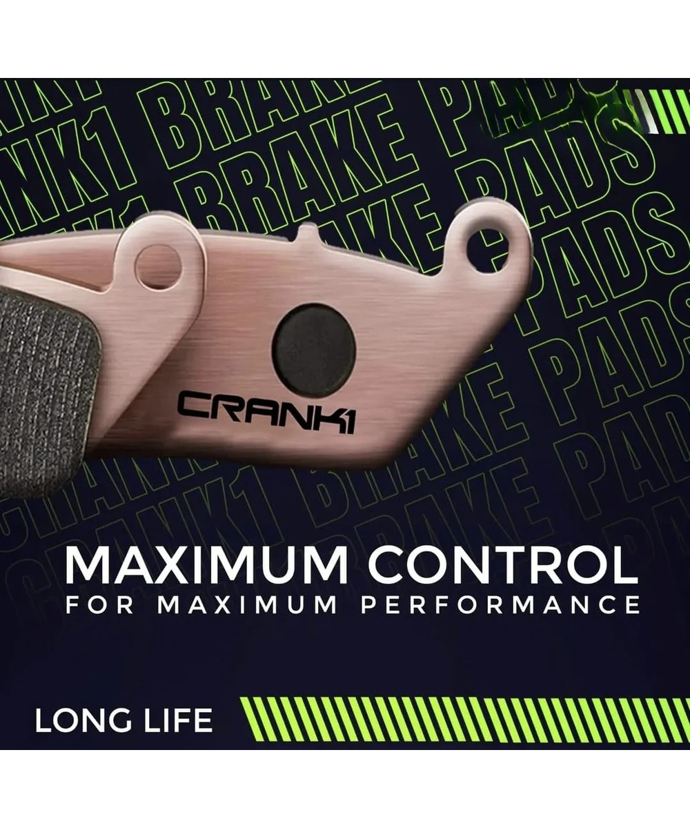Crank1 Suzuki GSX S750 (2017 Onwords) Sintered Brake Pads