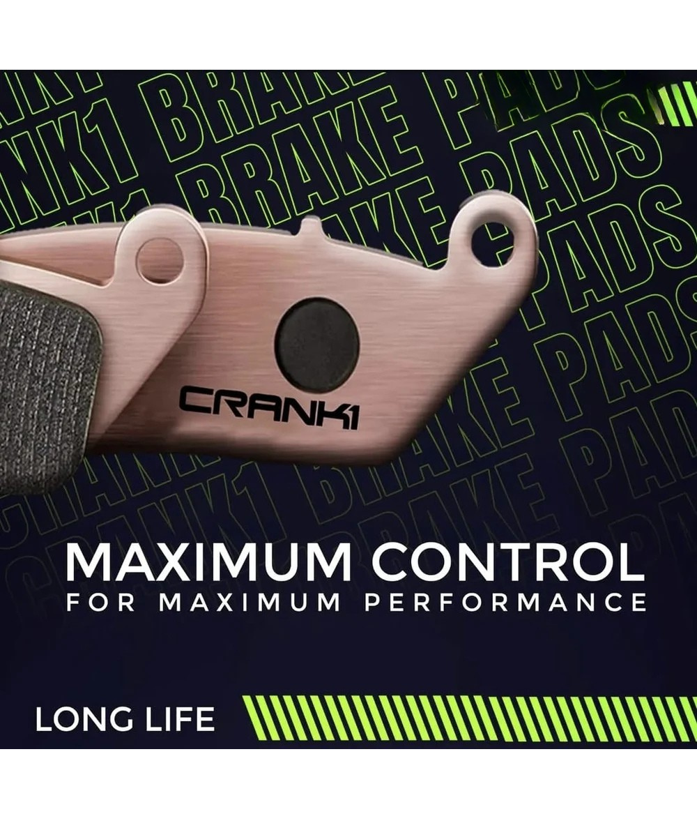 Crank1 Sintered Brake Pads for Scram 440