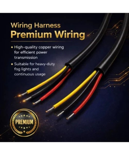 HJG 3 Pin Wireless Wiring Harness Kit with Remote Control