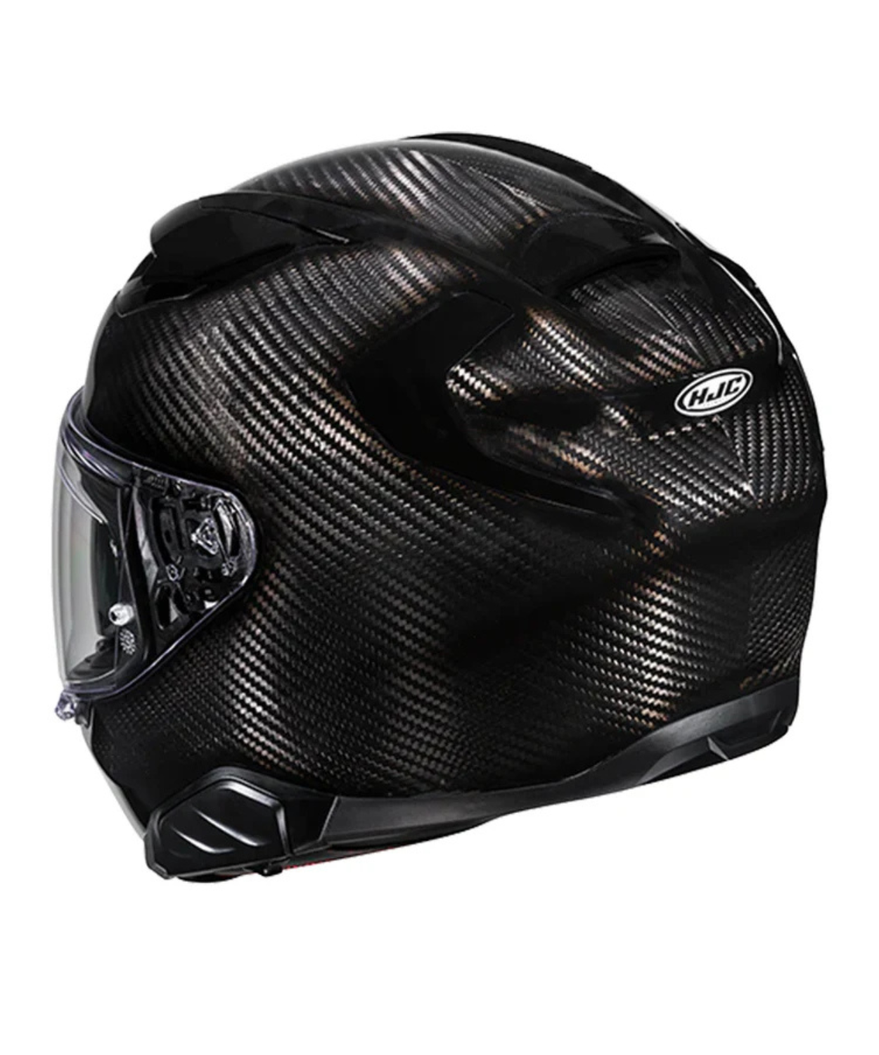 HJC F71 (F7X) Carbon Solid Helmet - Black