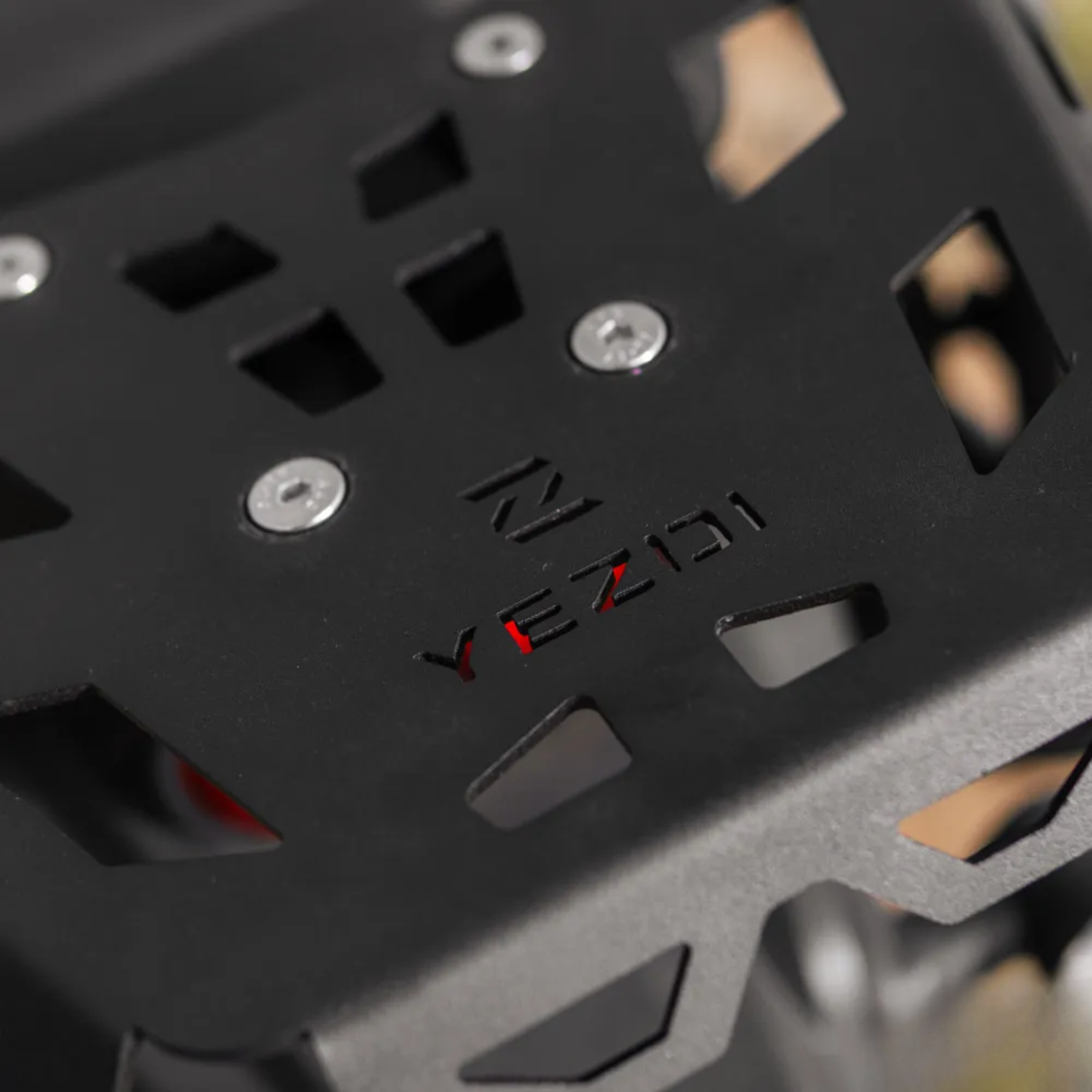 Zana Yezdi Adventure (2025) Top Rack Plate - Black - ZI-8670