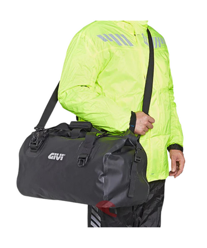Givi Waterproof Cylinder Tail Bag 40L - Black - EA115BK