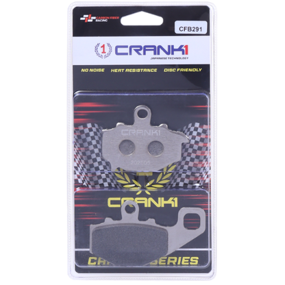 Crank1 Carbon Brake Pads for Kawasaki Z1000