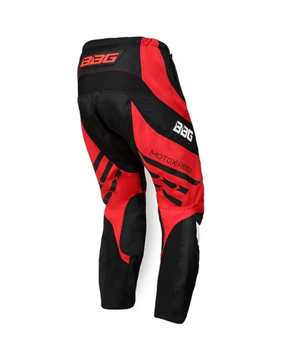 BBG Motocross Riding Pant - Red