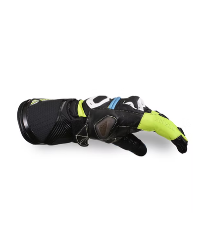 BBG Snell Race Tech Riding Gloves - Neon