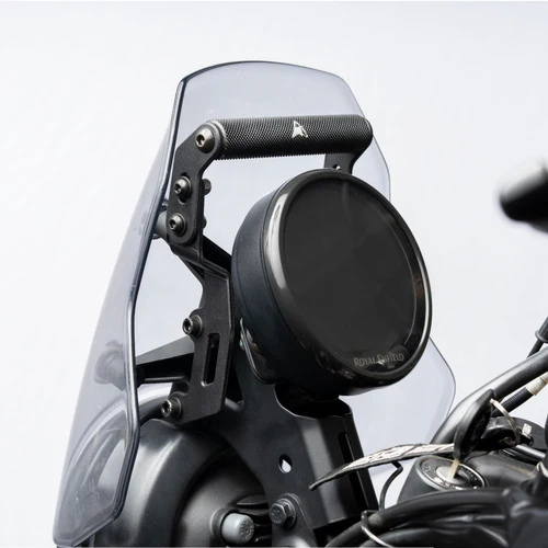 Auto Engina Adjusttable GPS Mount for Royal Enfield Himalayan 450 - Black
