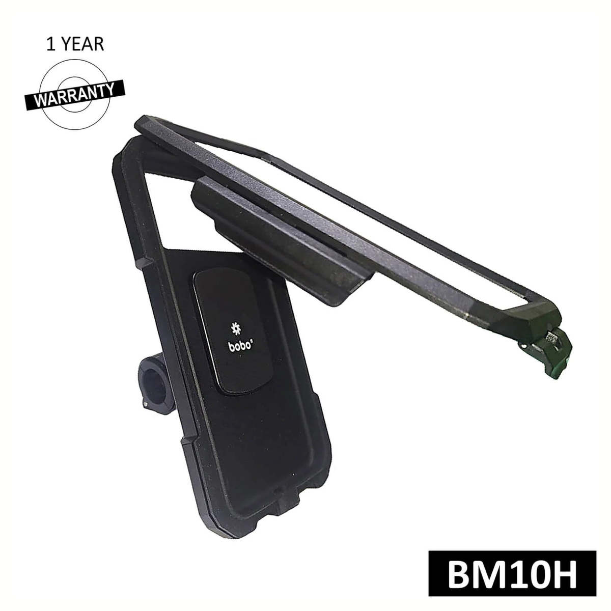 BOBO BM10 Fully Waterproof Bike / Cycle Phone Holder Motorcycle Mobile Mount - Black - BOBO