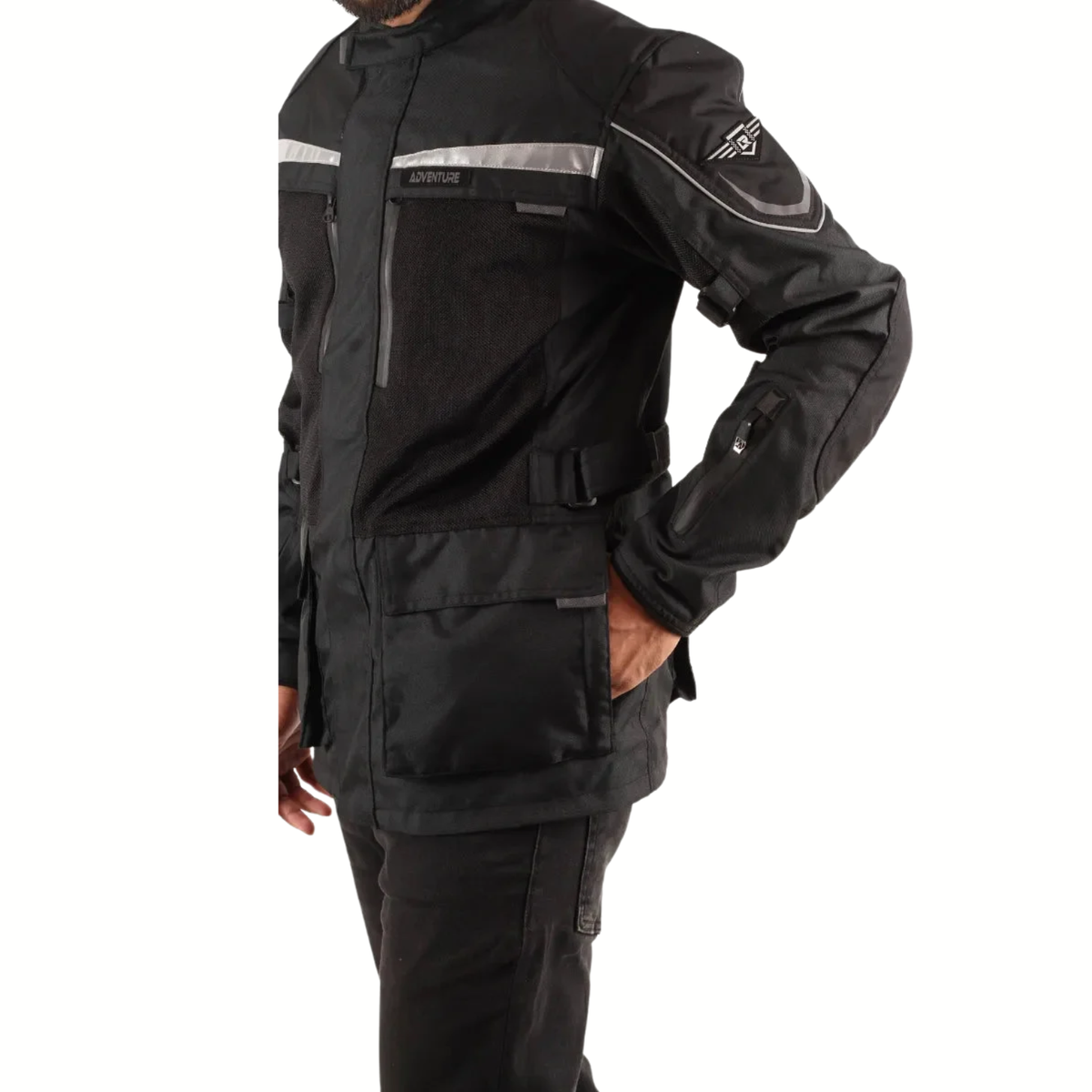 Lone Ranger Adventure Touring Riding Jacket - Black