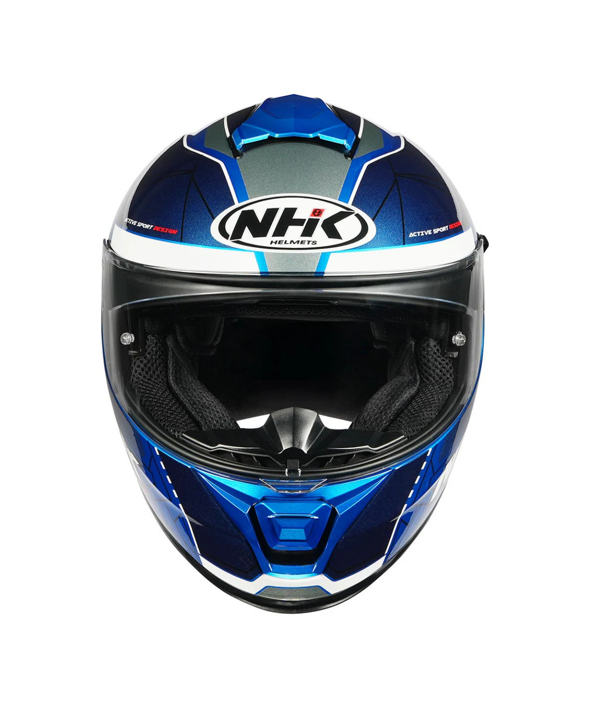 NHK K5R Triangle Helmet - Blue Grey - NHK
