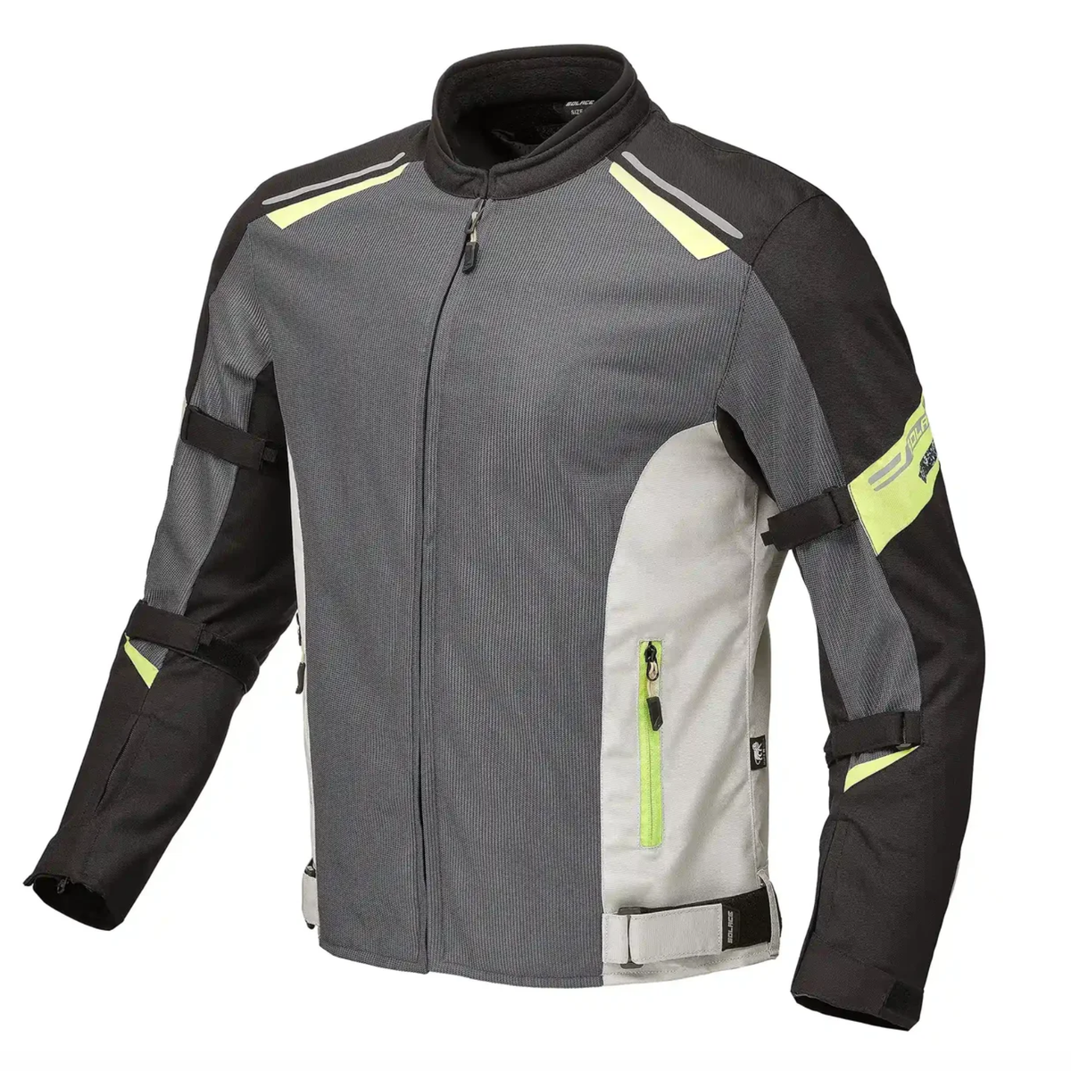 Solace AIR-X V3.0 Riding Jacket - Black Neon