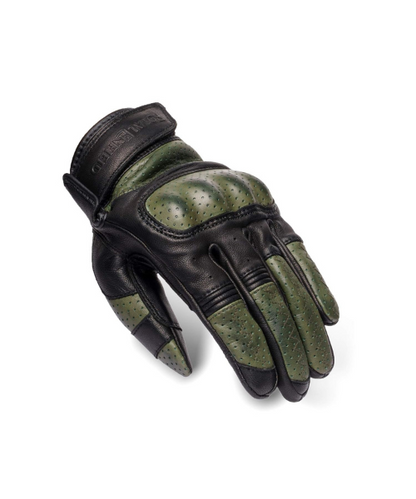 Royal Enfield Urban Tourer Riding Gloves - Olive Green