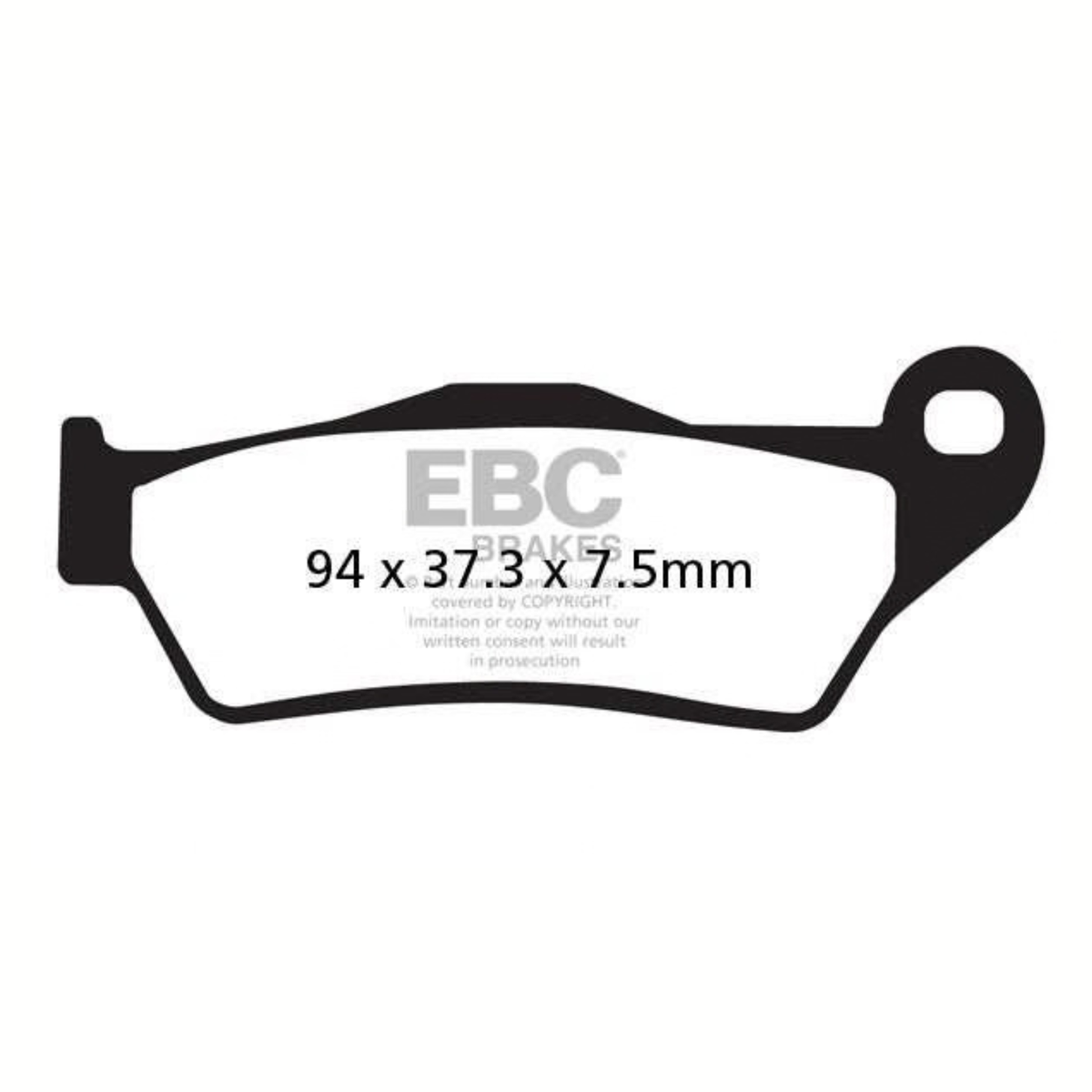 EBC KTM 890 Duke Adv (2023 Onwards) Fully Sintered Brake Pads