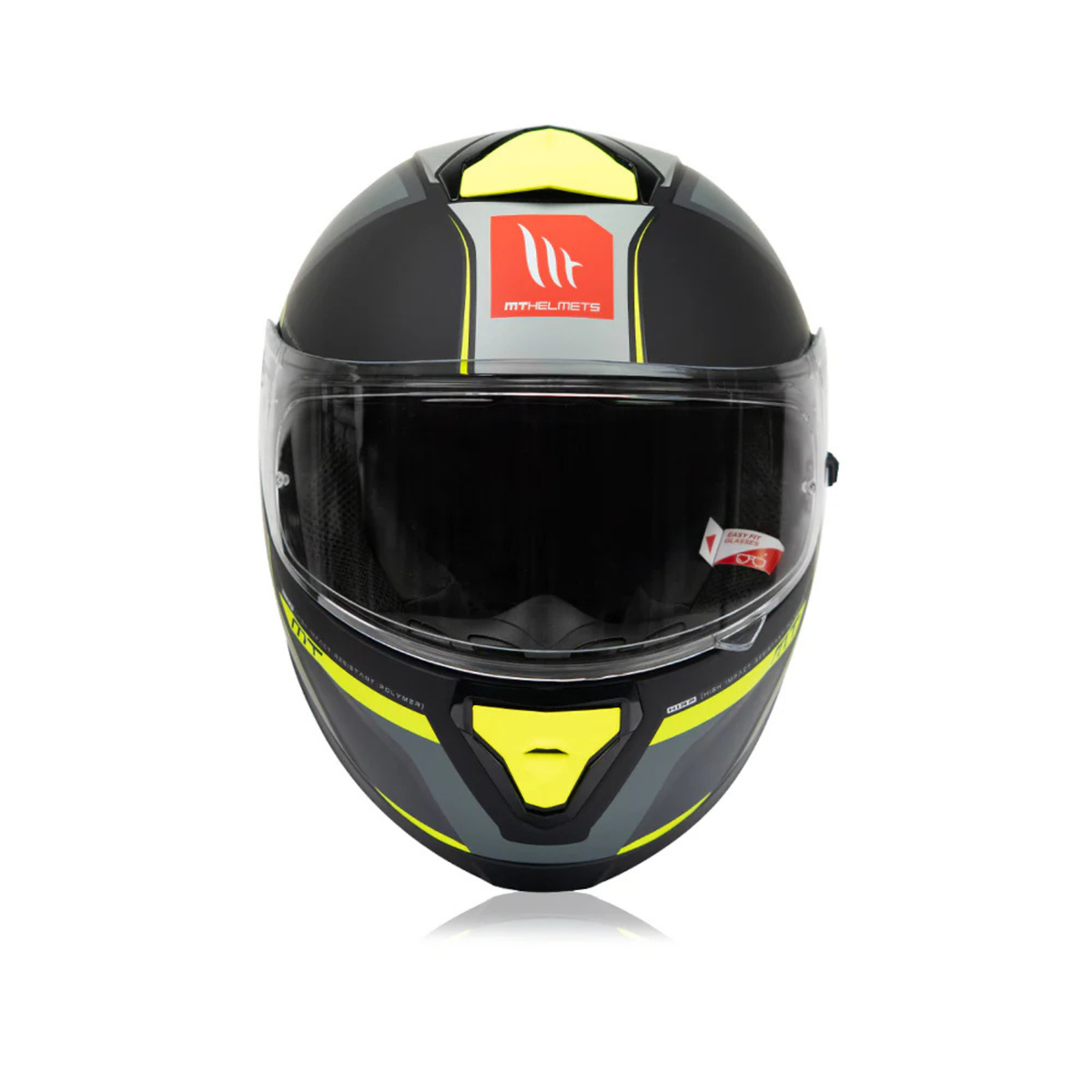 MT Thunder 3 SV Pro Nova B62 Helmet - Gloss Yellow