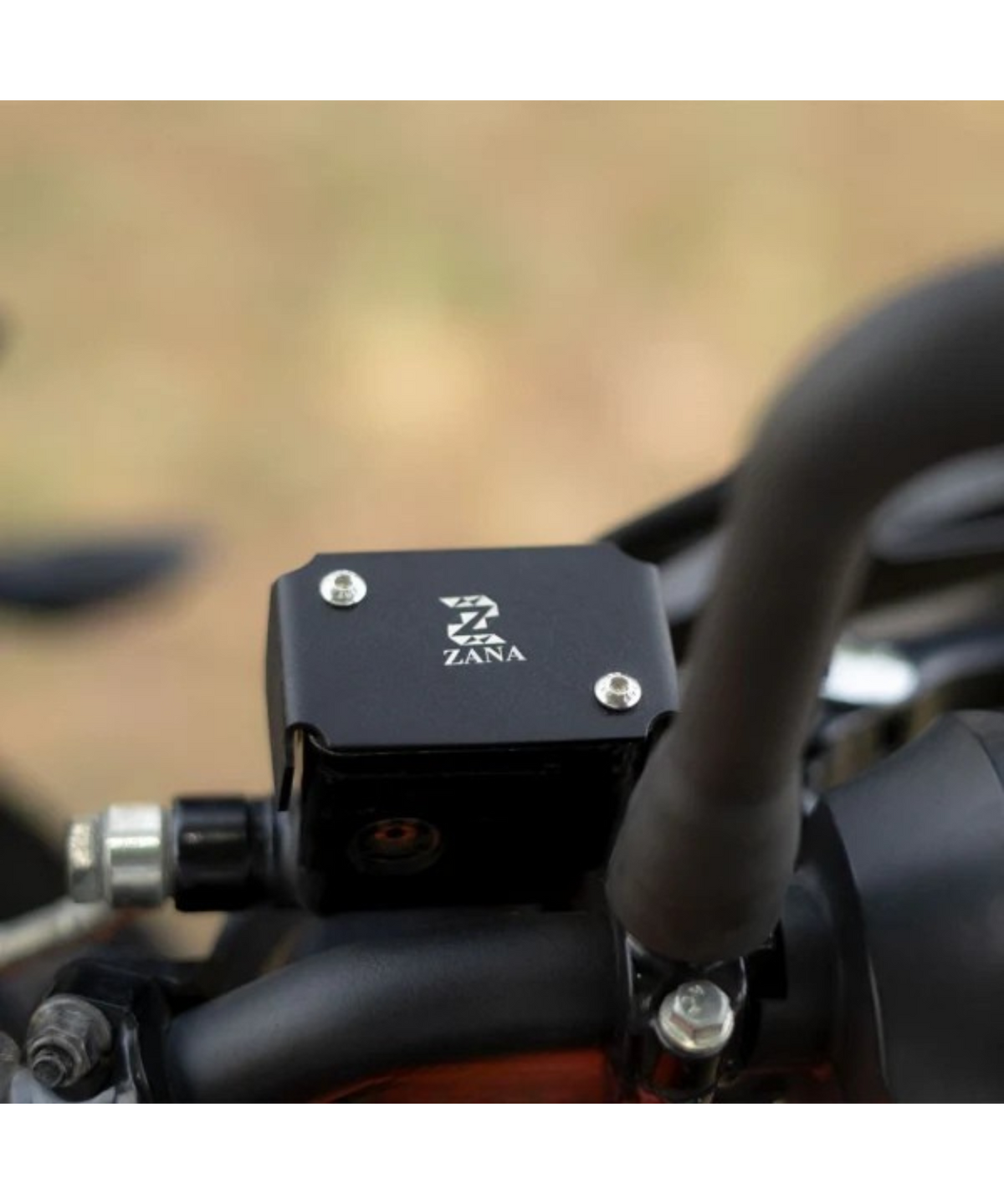 Zana KTM ADV 250 (2025) Front Fluid Reservoir Cover Black Paint - ZI-8193 - Zana
