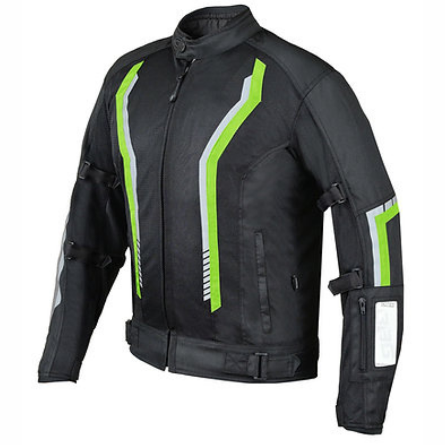 BBG Xplorer Riding Jacket with Rain Liner - Neon