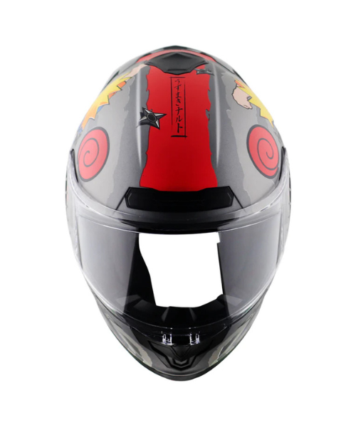 Axor Saber Naruto Helmet - Dull Black Orange