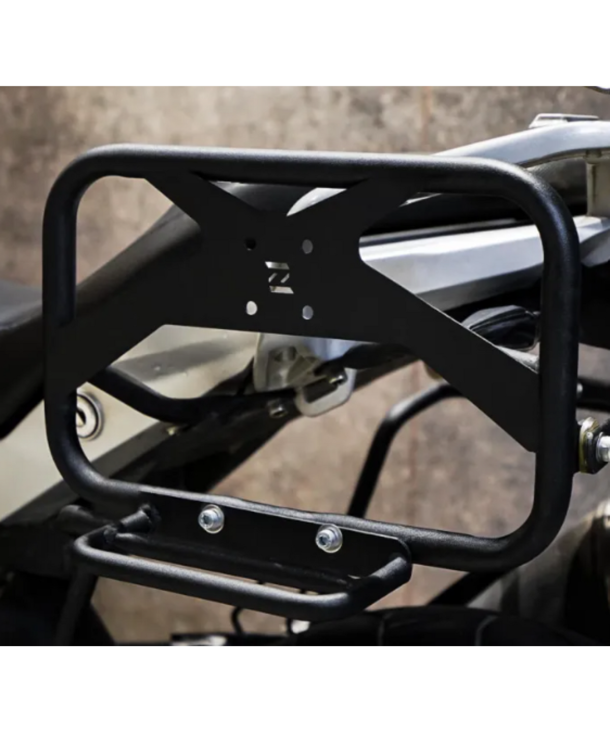 Zana BMW 310 GS Saddle Stay V-2 with Exhaust Sheild and Jerry Can Mount - ZI-8341 - Zana