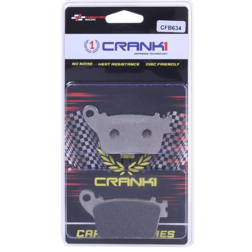Crank1 Carbon Brake Pads for Suzuki GSX-R 1000 (2009-2011)