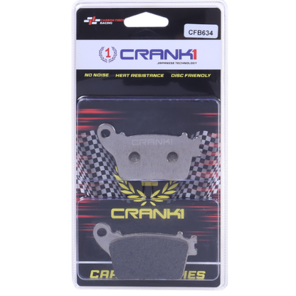 Crank1 Carbon Brake Pads for Suzuki GSX-R 1000 (2009-2011)