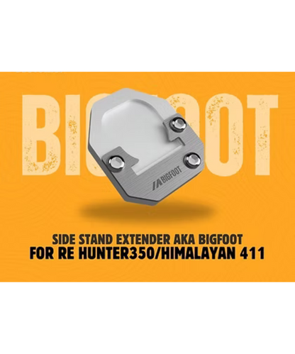 Motoverse Factory Customs Bigfoot Shoe Stand Extender for RE Hunter 350 / Himalayan 411 - MB-RE-BND