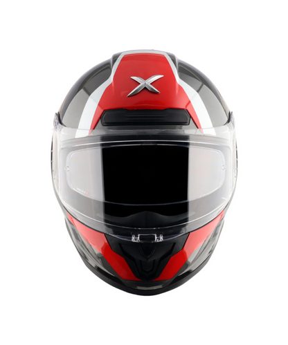 Axor Saber Spark Helmet - Gloss Black Red