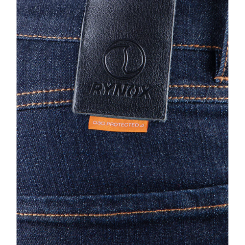 Rynox Downtown Pro CE Certified Class AA Motorcycle Riding Jeans with D3O Armours - Indigo Blue