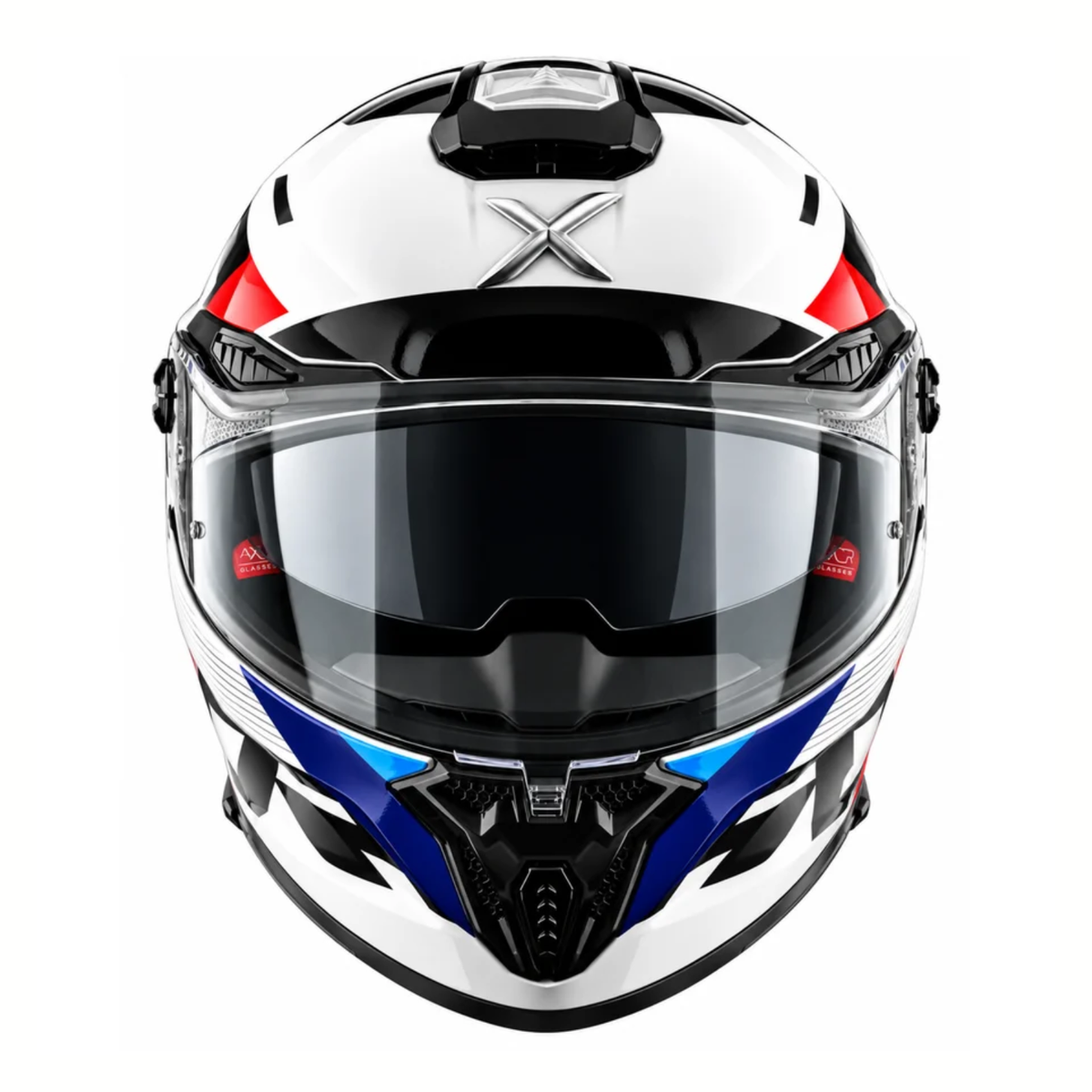 Axor Agera Rush Helmet - Gloss White Red