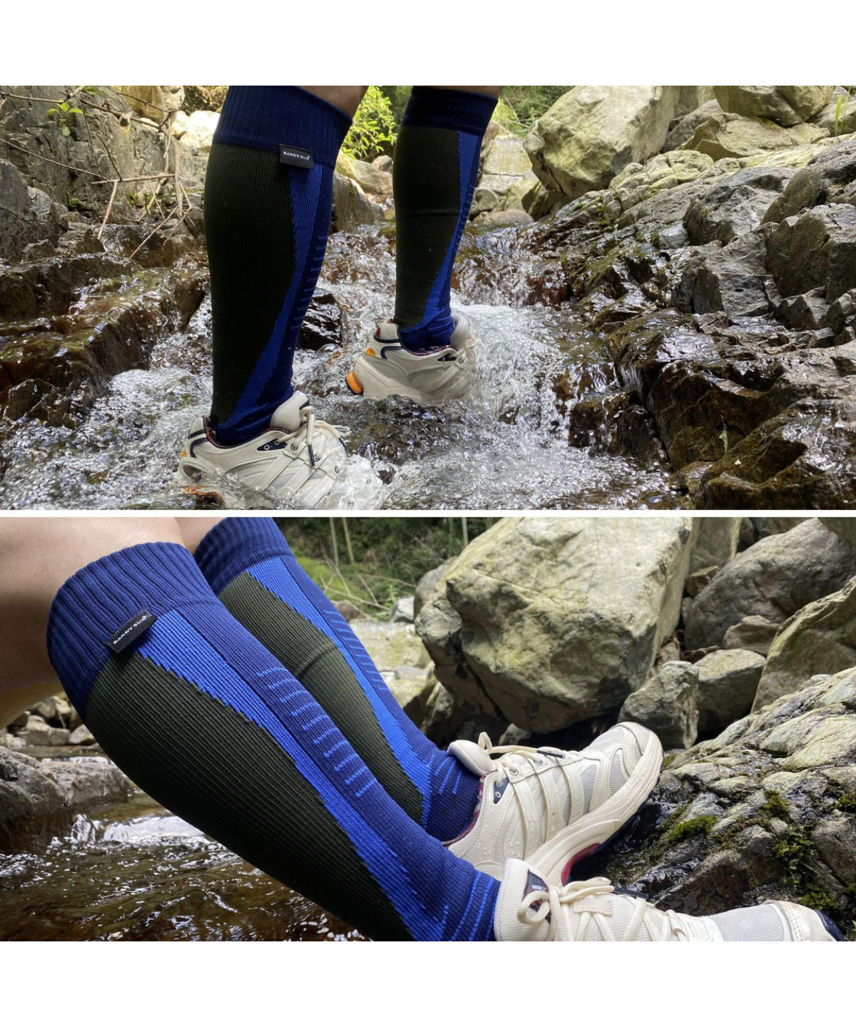 Randy Sun Waterproof Breathable Knee High Socks - X281 - Unisex - Randy Sun