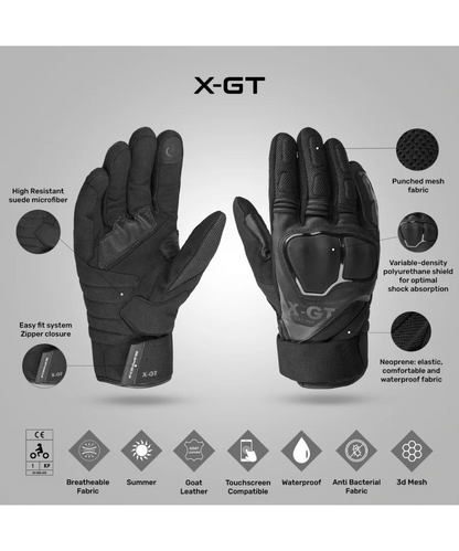 Spidi X-GT Riding Gloves - Black