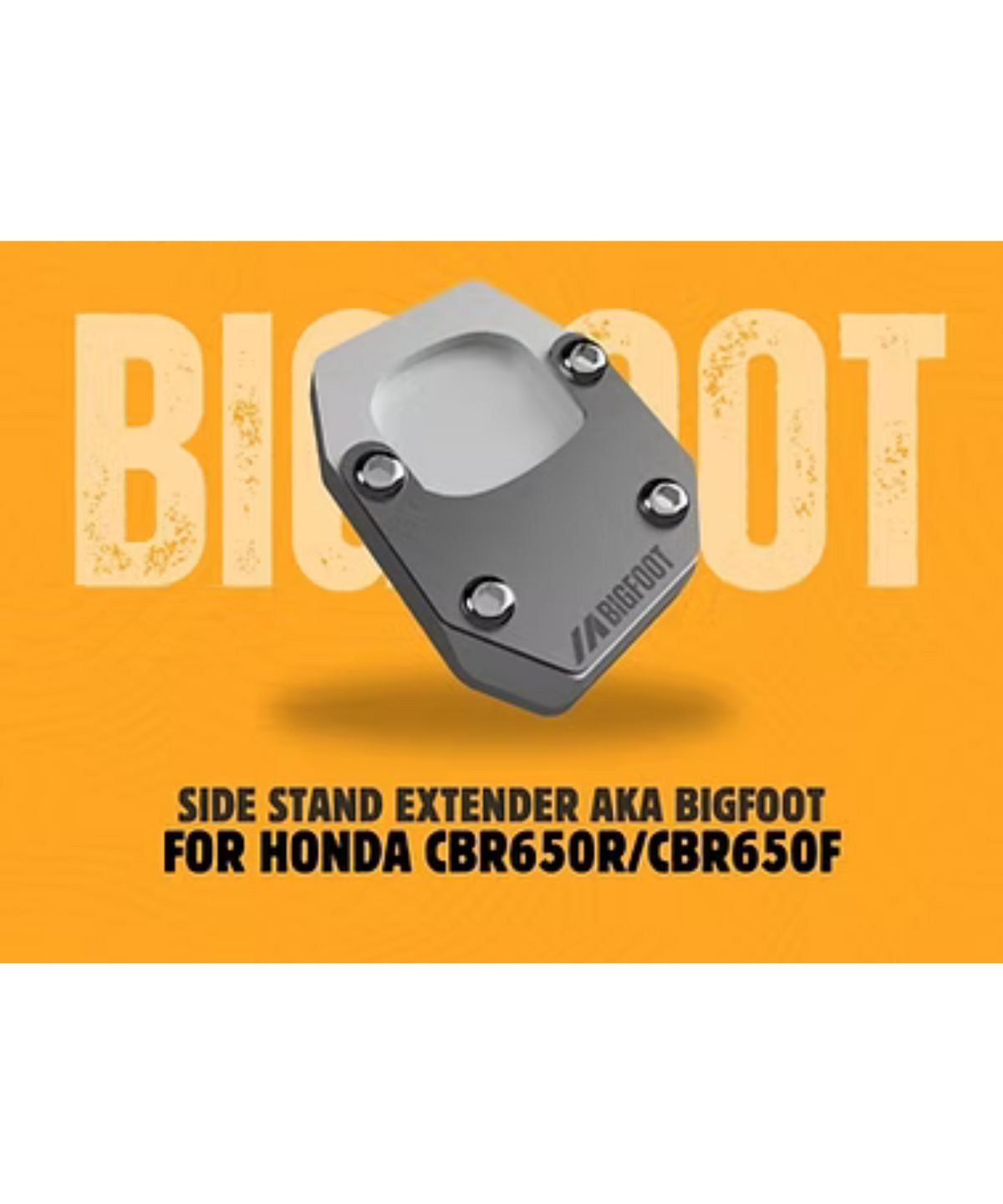 Motoverse Honda CB 650R / CBR 650R / CBR 650F Factory Customs Bigfoot Shoe Stand Extender - MB-HON-CBR650 - Motoverse