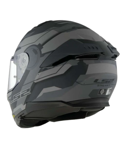 LS2 FF320 Stream II Shadow 06 Helmet - Matt Titanium Grey