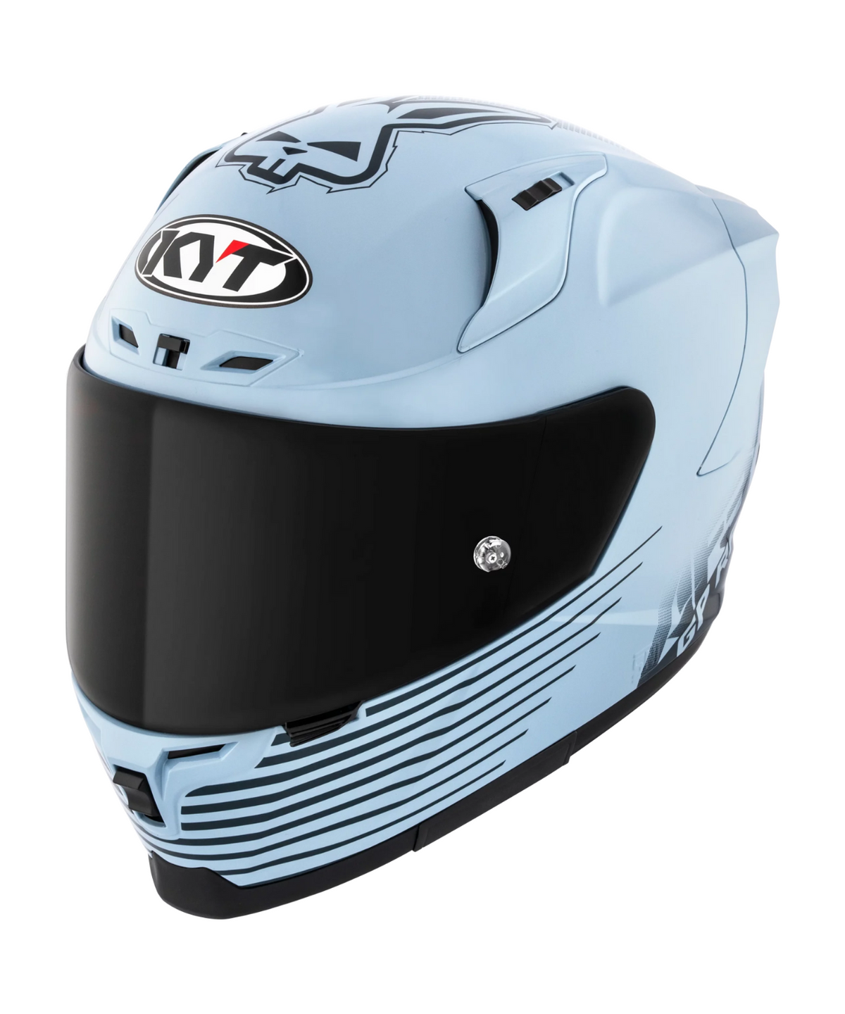 KYT Striker 2V AF37 Livery Full Face Helmet - Gloss Sea Blue - KYT Helmets