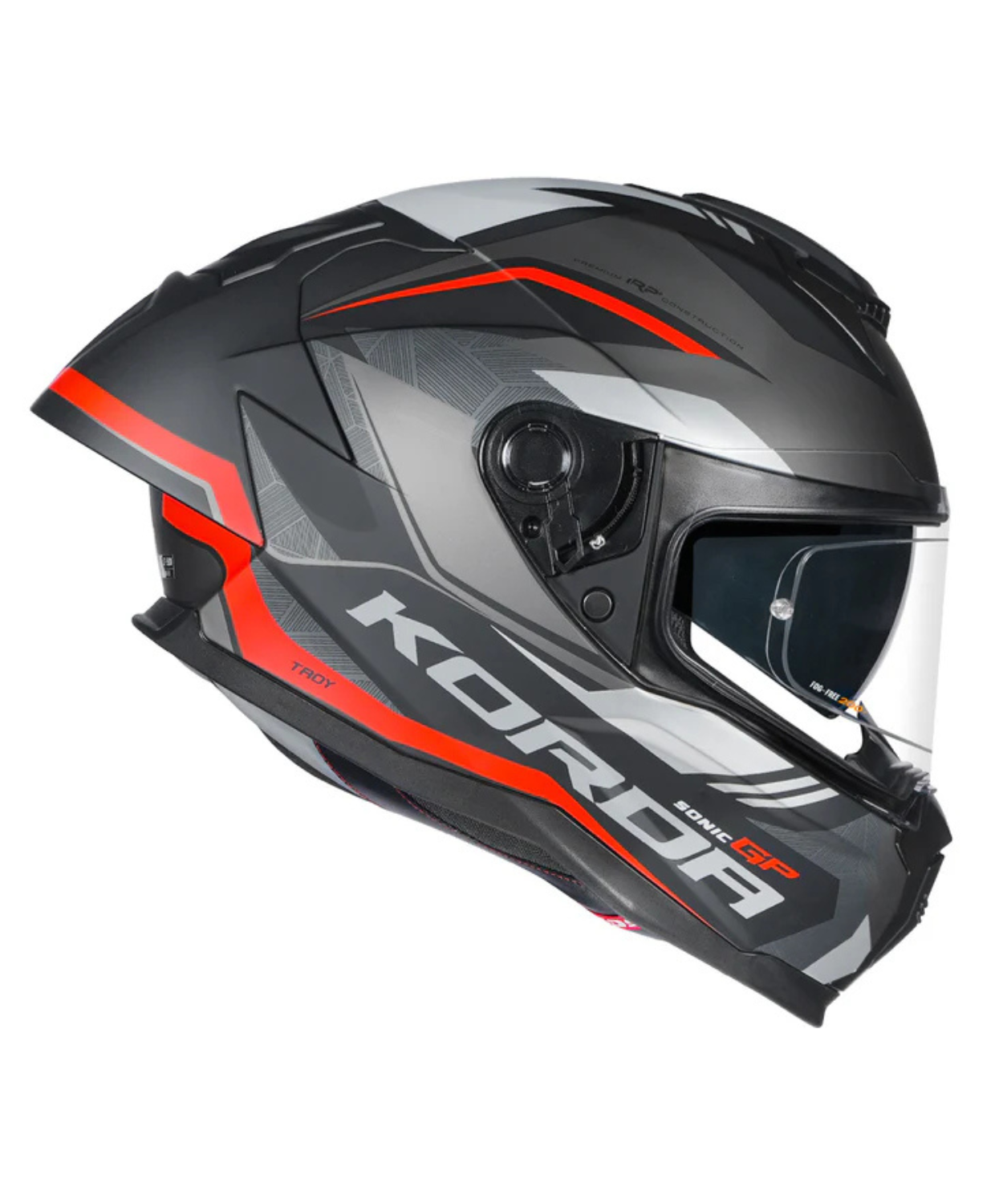 Korda Sonic GP Troy Helmet - Matt Red
