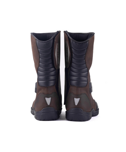 Gadsyll G-STAR 11 V2 Water Resistant Motorcycle Riding Boots - Brown