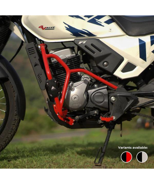 Auto Engina Hero Xpulse 200 Crash Guard - Red