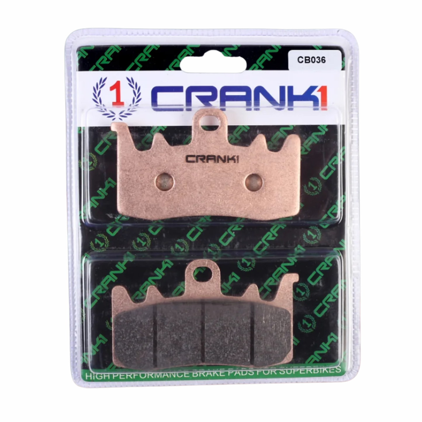 Crank1 Ducati Monster 795 (2012-2016) Sintered Brake Pads