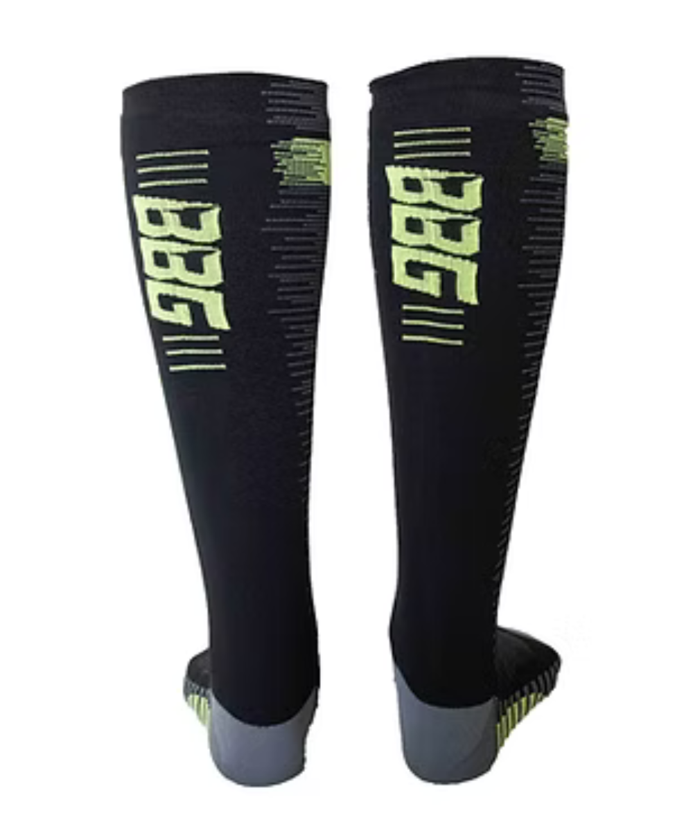BBG W3 Waterproof / Windproof and Winterproof Socks - Neon