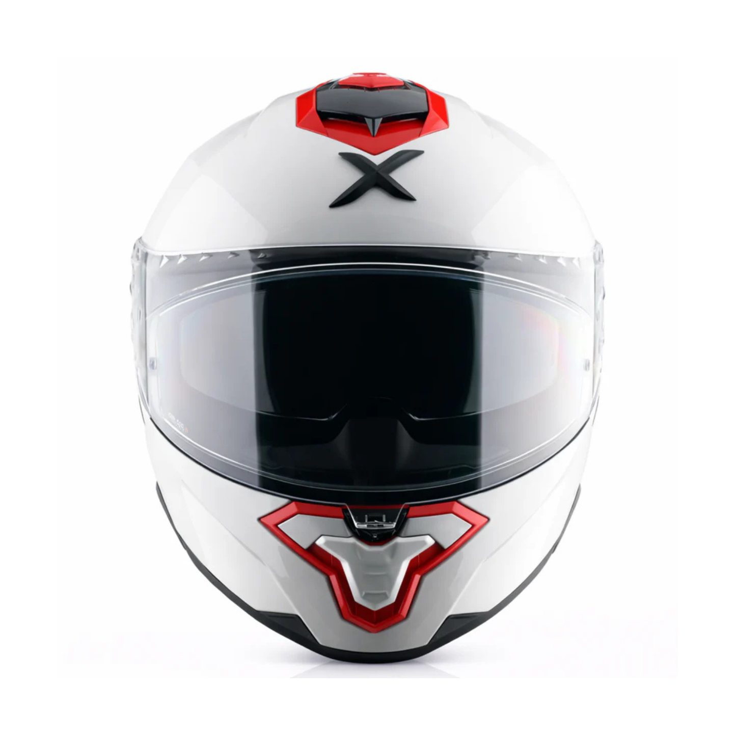 Axor Brutale Corsa Dual Spoiler Helmet - Gloss White Red